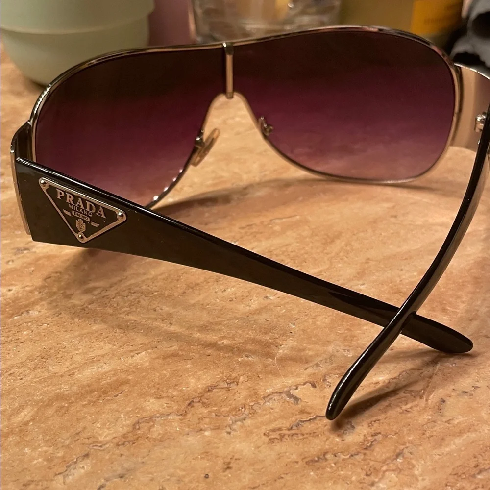 Prada Purple Gradient Sunglasses - Picture 7 of 10